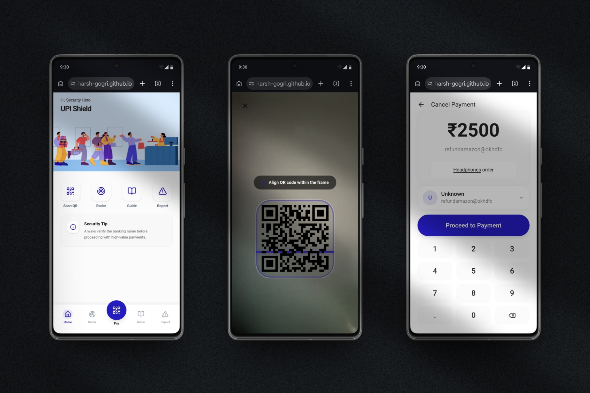 Scan QR Flow